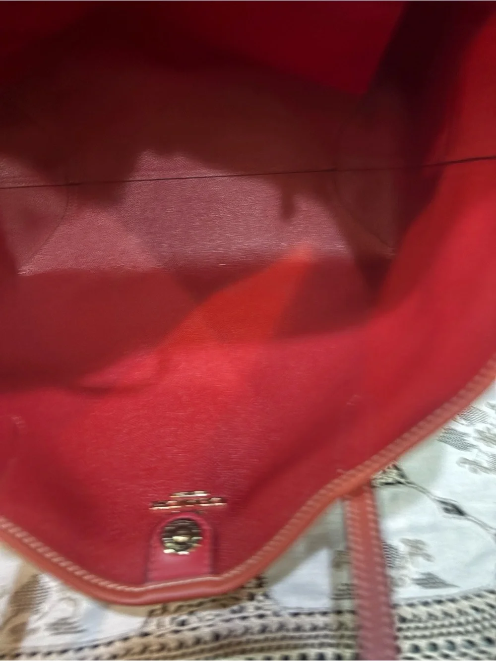 Coach X Tom Wesselmann Lip Print Tote
